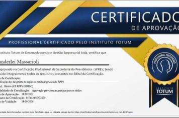 Foto - Certificados