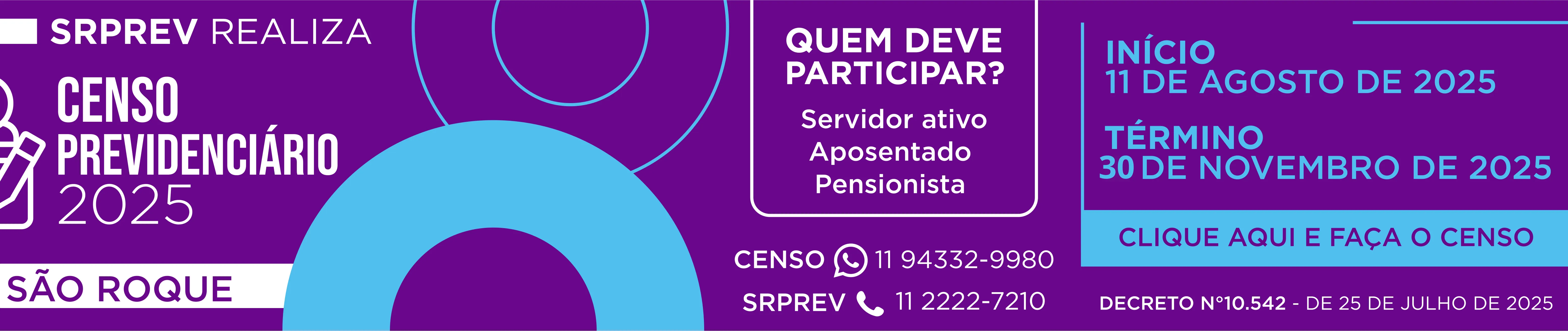 Censo Previdenciário 2025