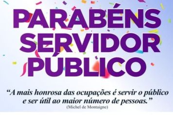 Parabéns Servidor Público